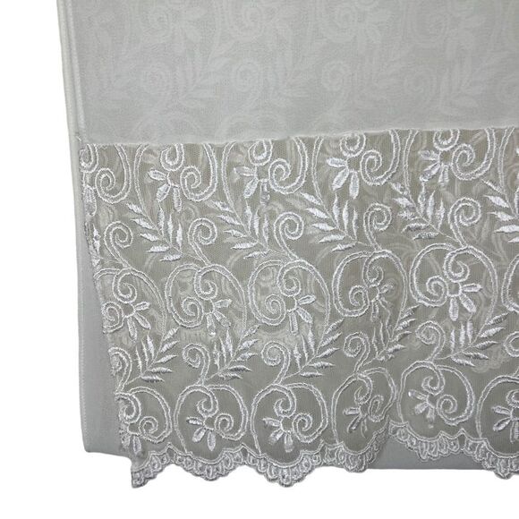 David’s Bridal Michaelangelo Ivory Lace Embroidered Sequin Wedding Dress 16 - Picture 9 of 12